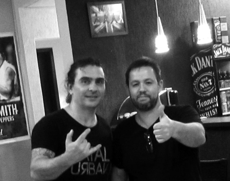 Denis Delphin e Ricardo Confessori