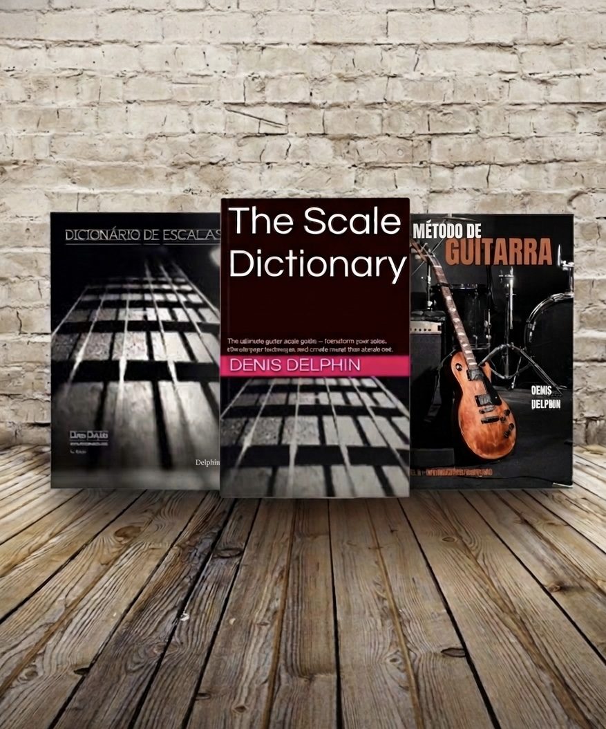 Livros e eBooks de guitarra, Dicionário de Escalas